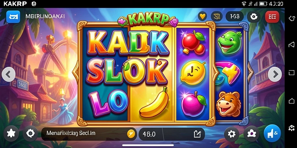 Tampilan gameplay KAKRP yang seru dan mengasyikkan.