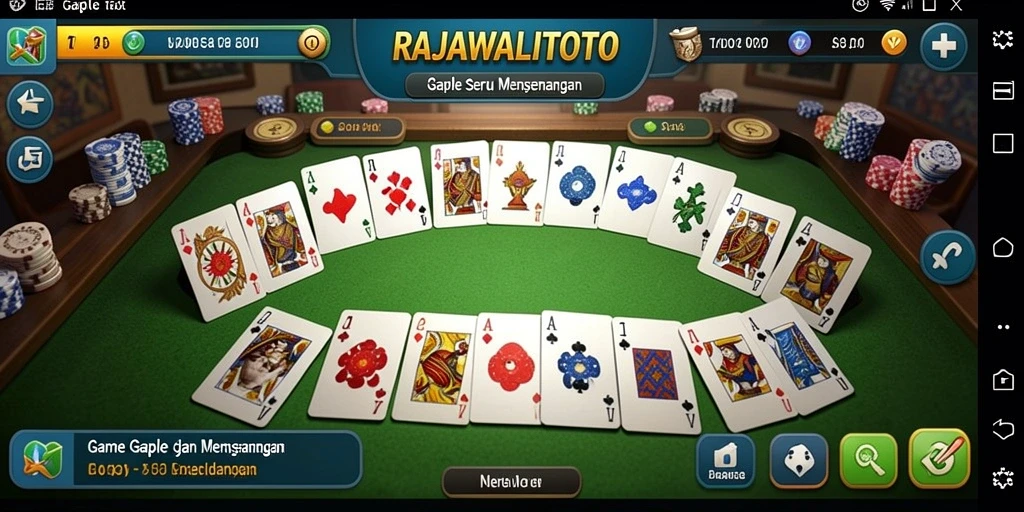 Tampilan gameplay seru di RAJAWALITOTO dengan teman-teman.