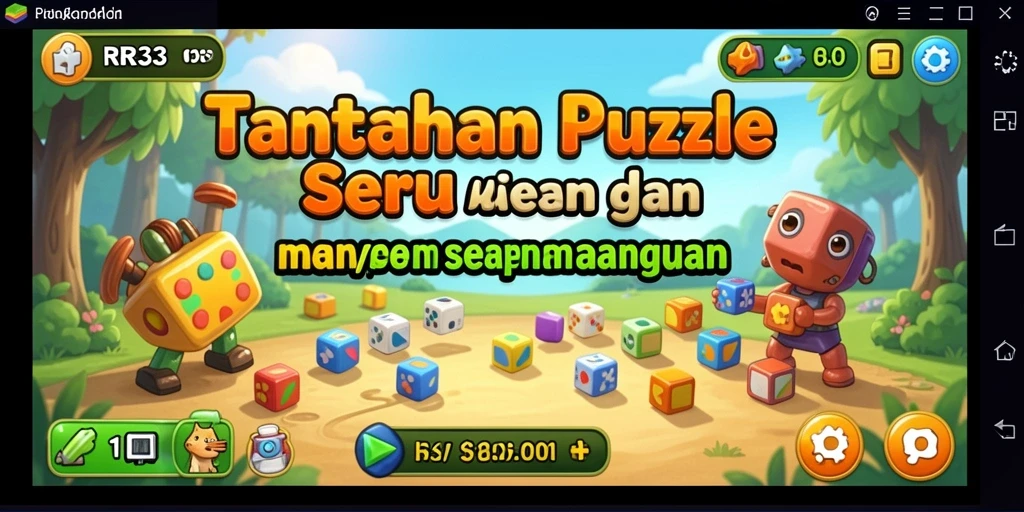 Screenshot RR33 menampilkan gameplay Puzzle dengan tantangan menarik.